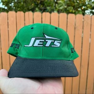 Vintage New York Jets Snapback Hat 